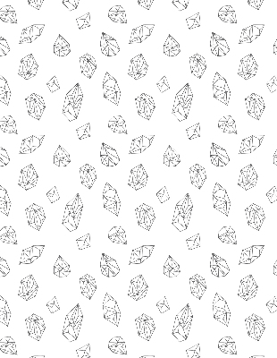 Rolgordijn voor het raam Geometrische vormen