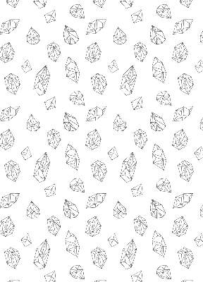 Rolgordijn voor het raam Geometrische vormen