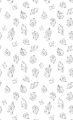 Rolgordijn voor het raam Geometrische vormen