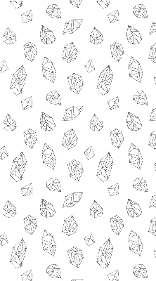 Rolgordijn voor het raam Geometrische vormen