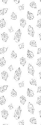 Rolgordijn voor het raam Geometrische vormen