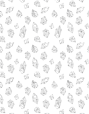 Rolgordijn voor het raam Geometrische vormen