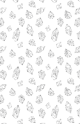 Rolgordijn voor het raam Geometrische vormen