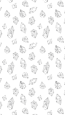 Rolgordijn voor het raam Geometrische vormen