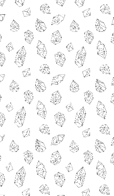 Rolgordijn voor het raam Geometrische vormen