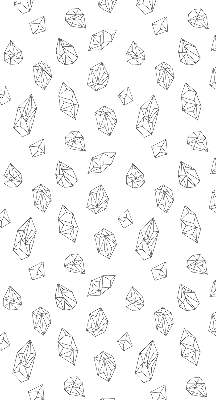 Rolgordijn voor het raam Geometrische vormen