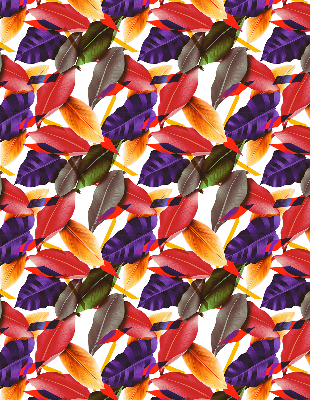 Rolgordijn verduisterend Kleurrijke bladeren