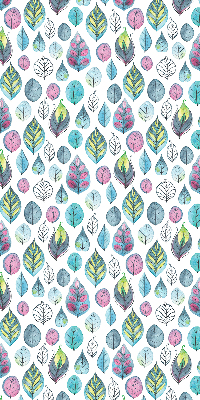 Rolgordijn voor het raam Kleurrijke bladeren