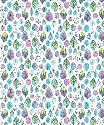 Rolgordijn voor het raam Kleurrijke bladeren