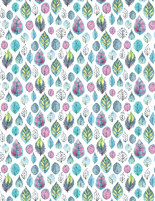 Rolgordijn voor het raam Kleurrijke bladeren