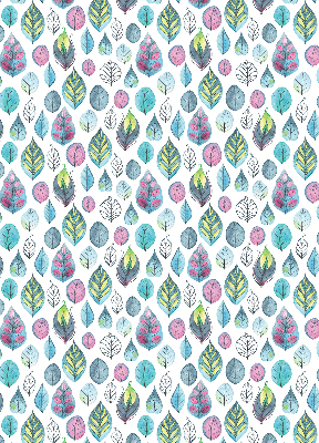 Rolgordijn voor het raam Kleurrijke bladeren