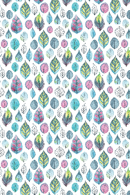 Rolgordijn voor het raam Kleurrijke bladeren