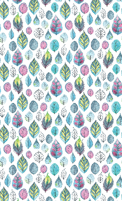 Rolgordijn voor het raam Kleurrijke bladeren