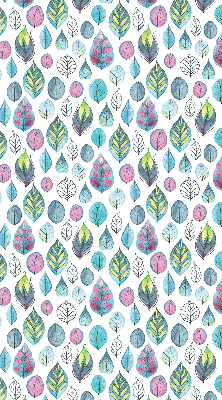 Rolgordijn voor het raam Kleurrijke bladeren