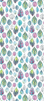 Rolgordijn voor het raam Kleurrijke bladeren