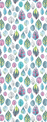 Rolgordijn voor het raam Kleurrijke bladeren