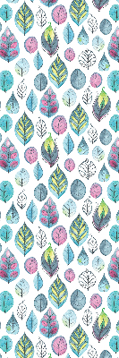 Rolgordijn voor het raam Kleurrijke bladeren