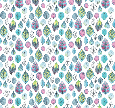 Rolgordijn voor het raam Kleurrijke bladeren