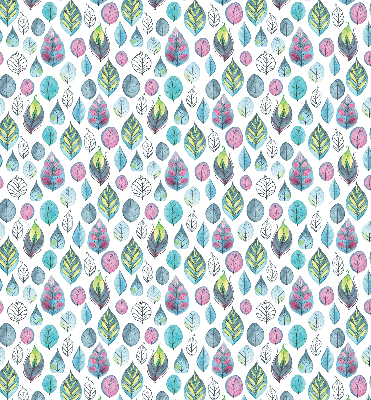 Rolgordijn voor het raam Kleurrijke bladeren