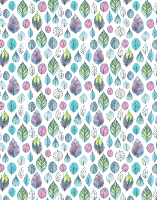 Rolgordijn voor het raam Kleurrijke bladeren