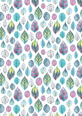 Rolgordijn voor het raam Kleurrijke bladeren