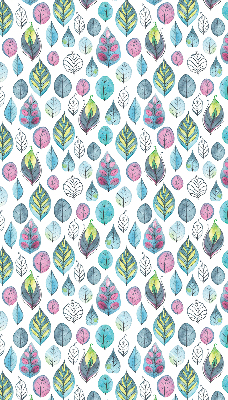 Rolgordijn voor het raam Kleurrijke bladeren