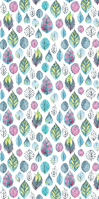 Rolgordijn voor het raam Kleurrijke bladeren