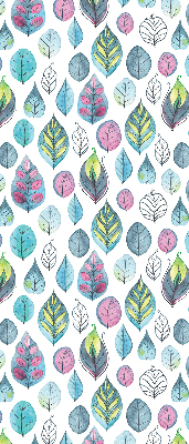 Rolgordijn voor het raam Kleurrijke bladeren