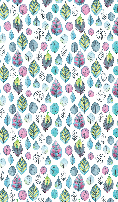 Rolgordijn voor het raam Kleurrijke bladeren