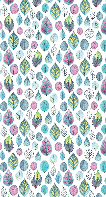 Rolgordijn voor het raam Kleurrijke bladeren