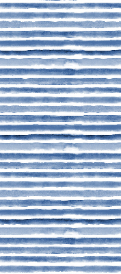 Rolgordijn voor het raam Geschilderde blauwe strepen