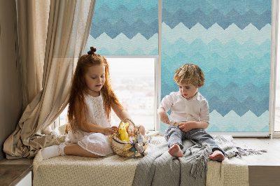 Rolgordijn verduisterend Geschilderde bergen