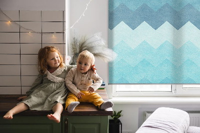 Rolgordijn verduisterend Geschilderde bergen