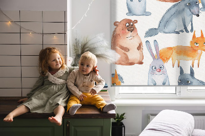 Rolgordijn verduisterend Dieren