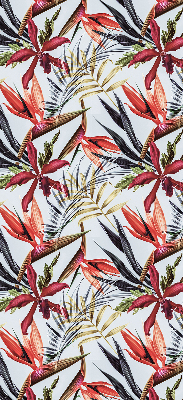 Rolgordijn voor het raam Exotische bladeren