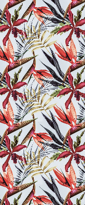 Rolgordijn voor het raam Exotische bladeren