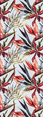 Rolgordijn voor het raam Exotische bladeren