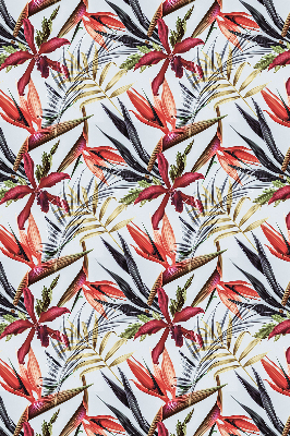 Rolgordijn voor het raam Exotische bladeren