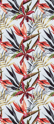 Rolgordijn voor het raam Exotische bladeren