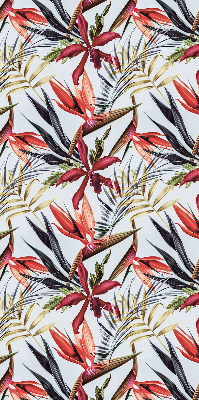 Rolgordijn voor het raam Exotische bladeren