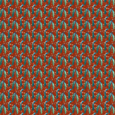 Rolgordijn verduisterend Pauwen op de takken