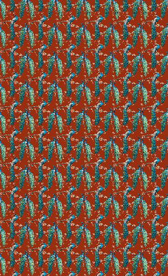 Rolgordijn verduisterend Pauwen op de takken