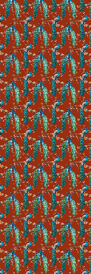 Rolgordijn verduisterend Pauwen op de takken