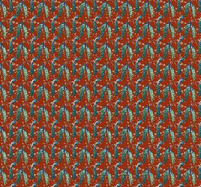 Rolgordijn verduisterend Pauwen op de takken