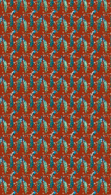 Rolgordijn verduisterend Pauwen op de takken