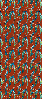 Rolgordijn verduisterend Pauwen op de takken