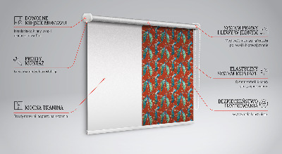 Rolgordijn verduisterend Pauwen op de takken