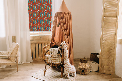 Rolgordijn verduisterend Pauwen op de takken