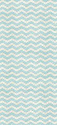 Rolgordijn verduisterend Blauwe zigzags