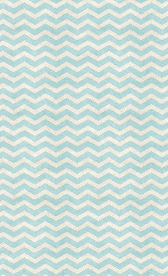 Rolgordijn verduisterend Blauwe zigzags